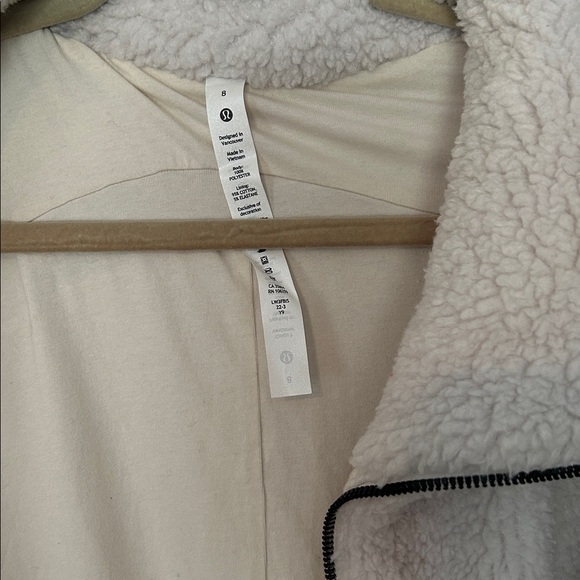 Lululemon Cozy Sherpa Zip-Up Jacket cream - Picture 2 of 4